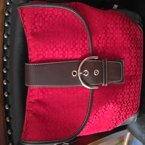Coach SOHO  Duffle Jacard Signature C'S   NWOT Messenger Bag - Picture 1 of 13